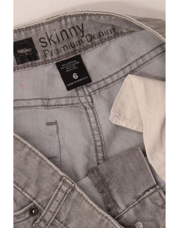 MOSSIMO Womens Skinny Jeans US 6 Medium W32 L31  Grey Cotton Vintage Mossimo and Second-Hand Mossimo from Messina Hembry 