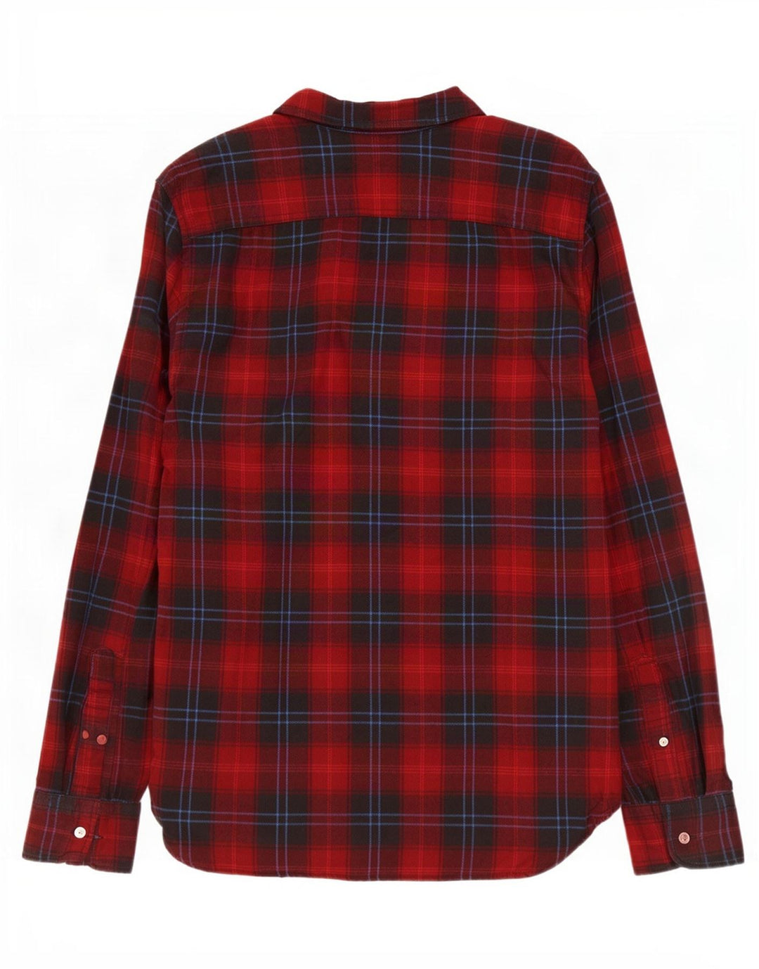 Męska koszula flanelowa Levi's, bawełniana w czerwoną kratę