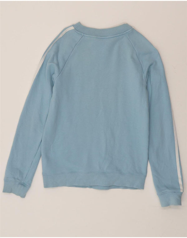 Damska bluza Adidas Jumper UK 10 Small Blue Cotton