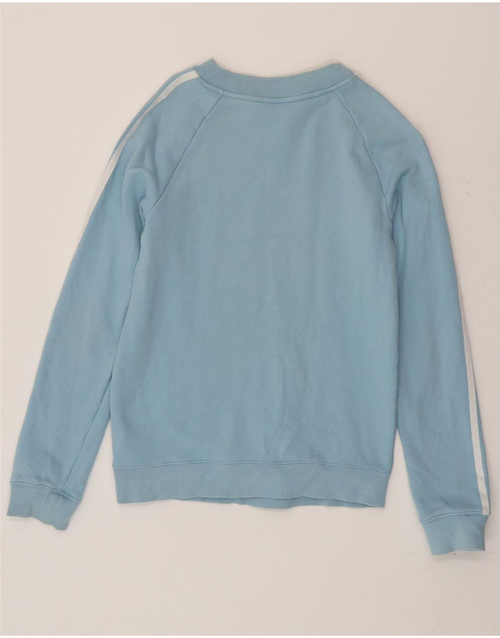 Damska bluza Adidas Jumper UK 10 Small Blue Cotton