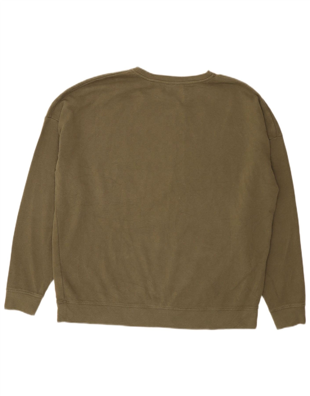Damski sweter oversize Jack Wills UK 16, duży, bawełniany khaki
