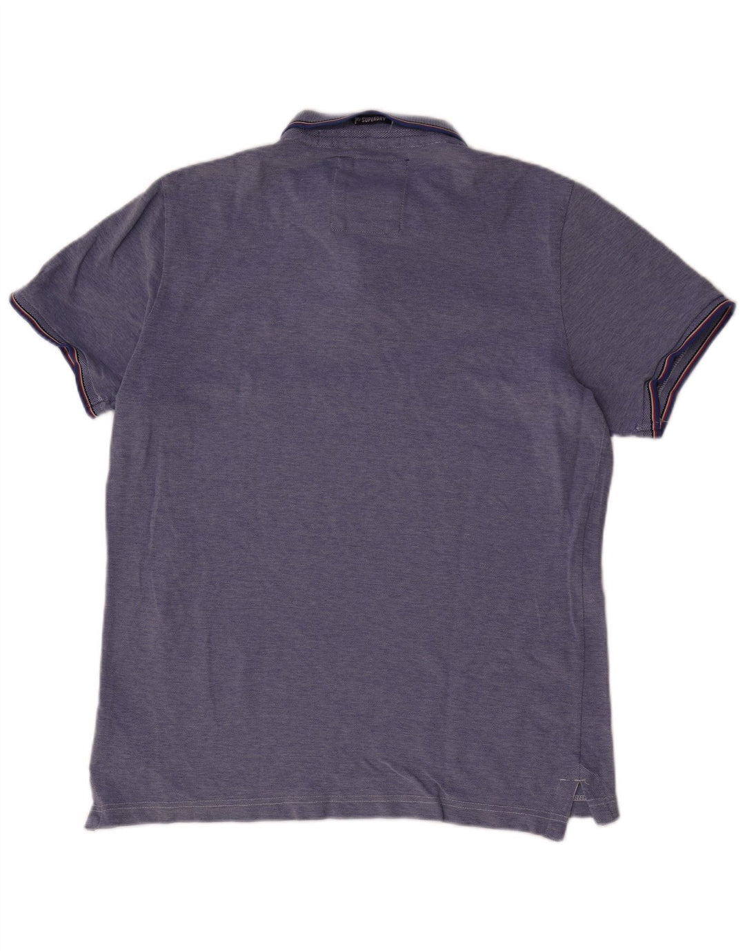 Męska koszulka polo SUPERDRY 2XL, niebieska, bawełniana