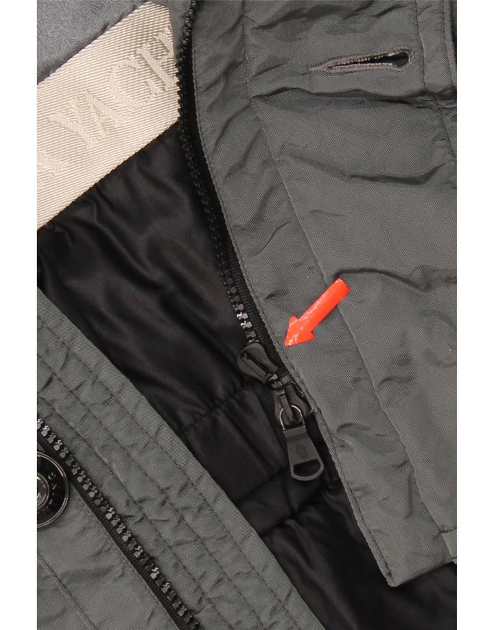Męska ocieplana kurtka Marina Yachting IT 56 3XL Szary nylon