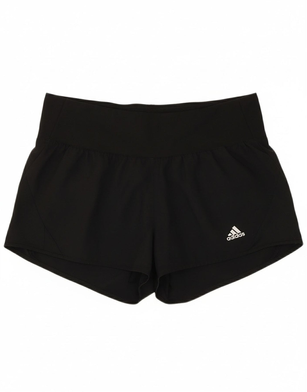 ADIDAS Womens Aeroready Sport Shorts UK 14 Medium  Black Polyester