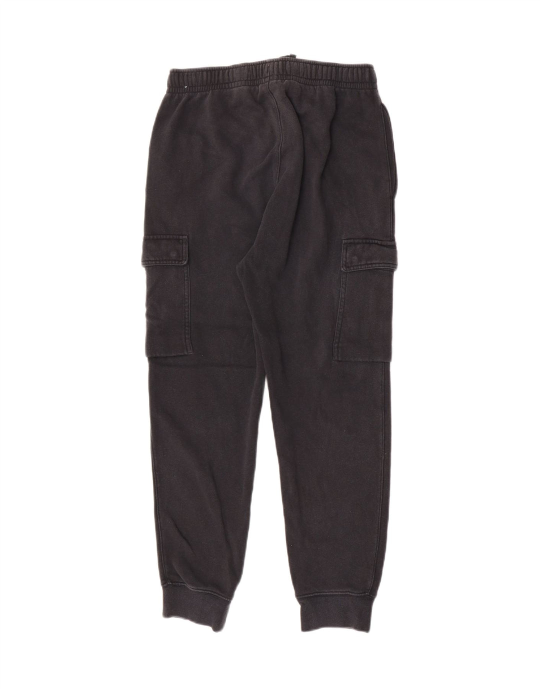 Męskie spodnie dresowe Nike Cargo, małe, czarne, bawełniane