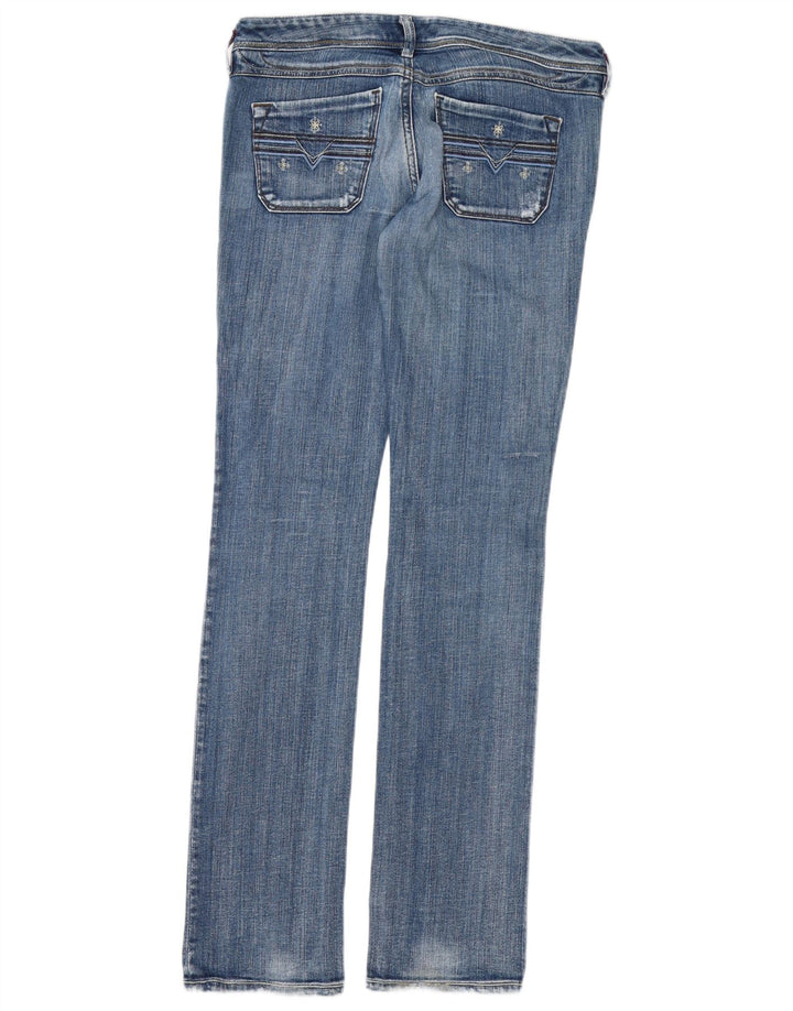 DIESEL Damskie jeansy slim W31 L35 Niebieskie bawełniane
