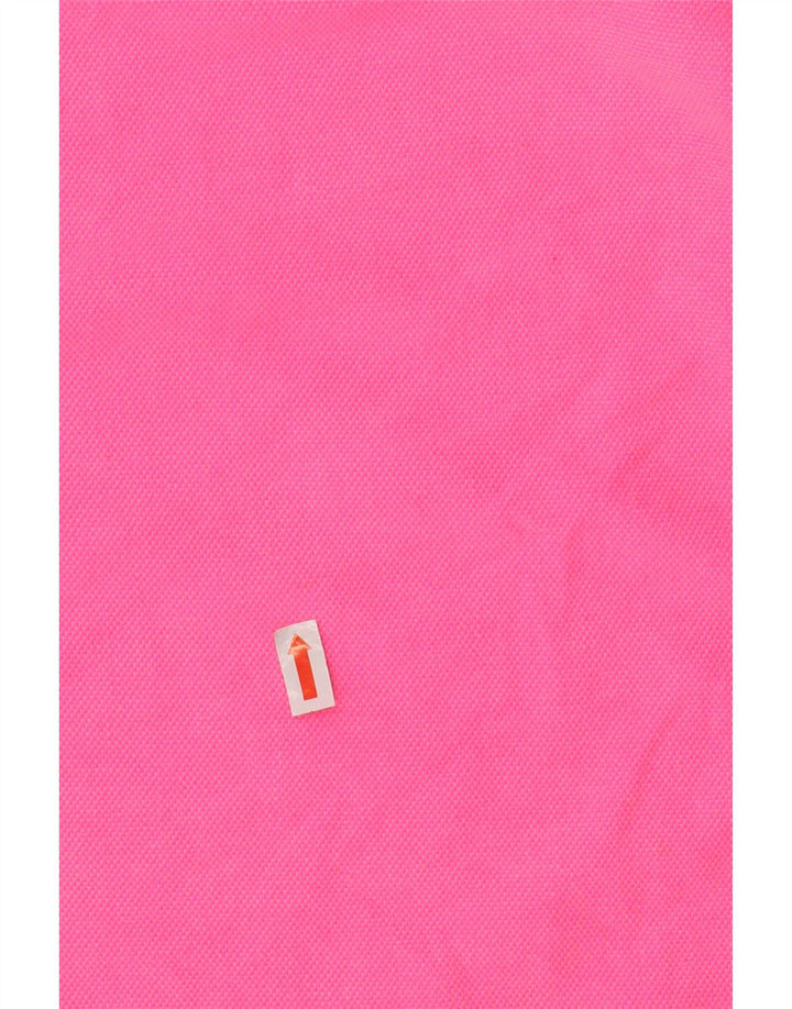 Męska koszulka polo SUPERDRY, średnia, różowa, bawełniana