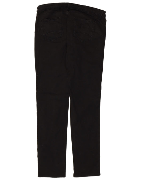 Moschino Womens Slim Jeans W31 L30 Black Cotton