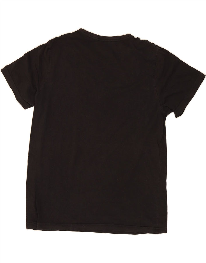 PUMA Mens Graphic T-Shirt Top Large Black Cotton Vintage Puma and Second-Hand Puma from Messina Hembry 