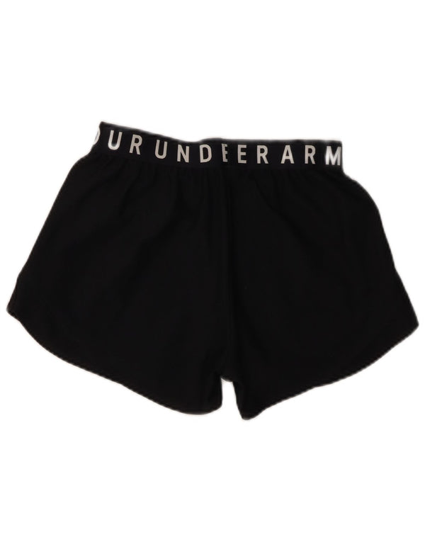 Damskie spodenki sportowe UNDER ARMOUR Graphic UK 4 XS, czarne, poliestrowe