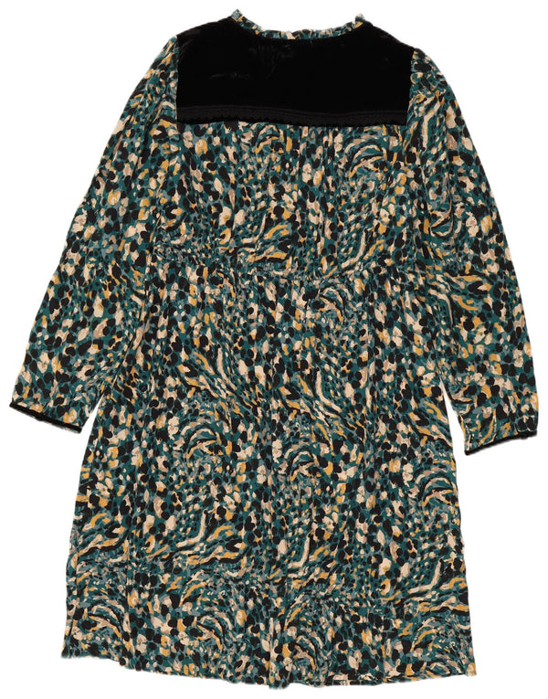 Damska sukienka Maxi Tea Monsoon UK 10, mała, wielobarwna, w kropki, artystyczna