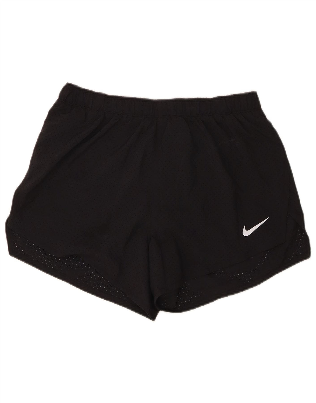 Damskie spodenki sportowe Nike Dri Fit UK 14, średni czarny poliester