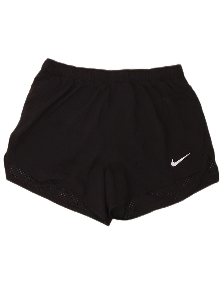 Damskie spodenki sportowe Nike Dri Fit UK 14, średni czarny poliester