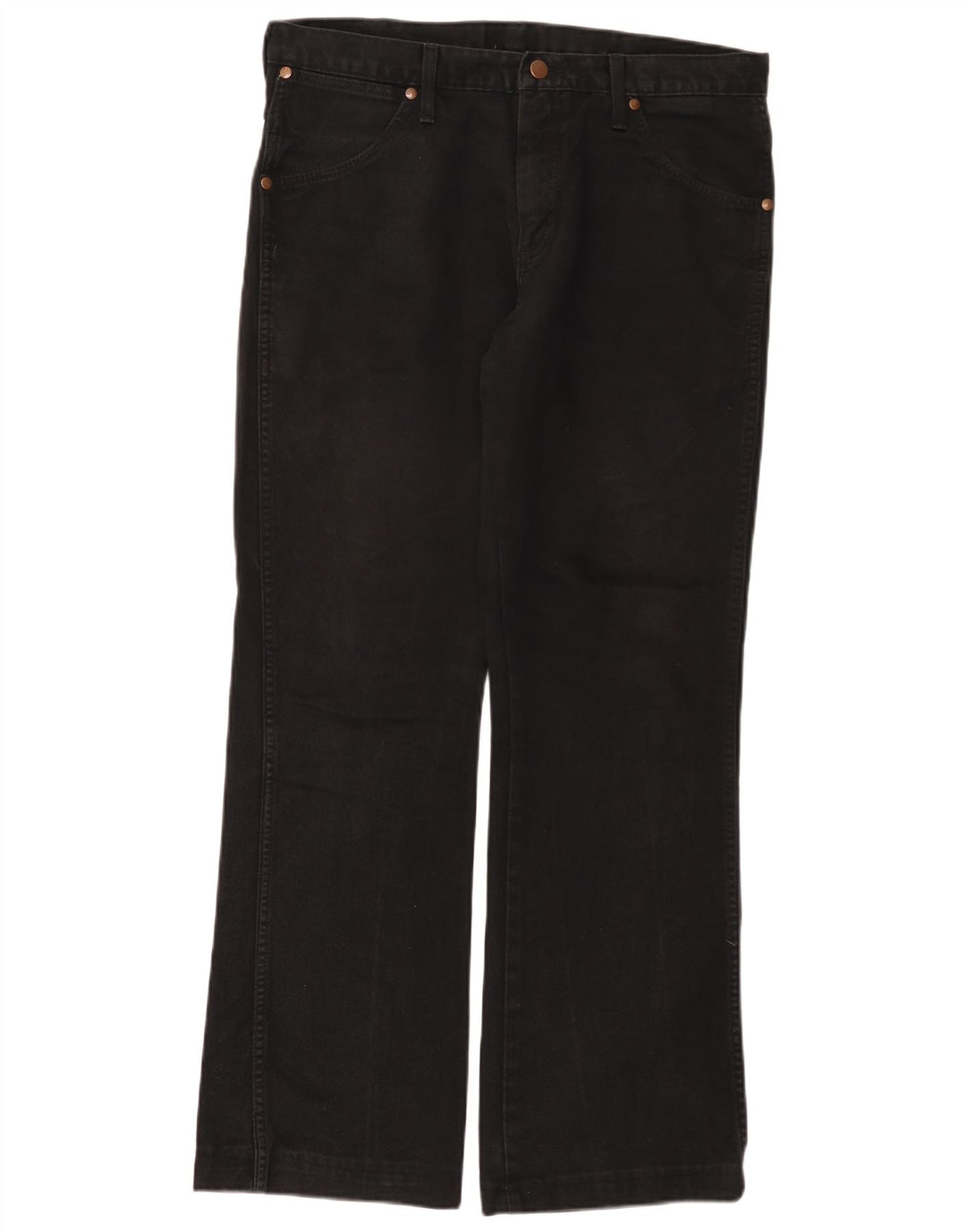 Męskie jeansy Wrangler Dayton Bootcut W33 L31, czarne, bawełniane
