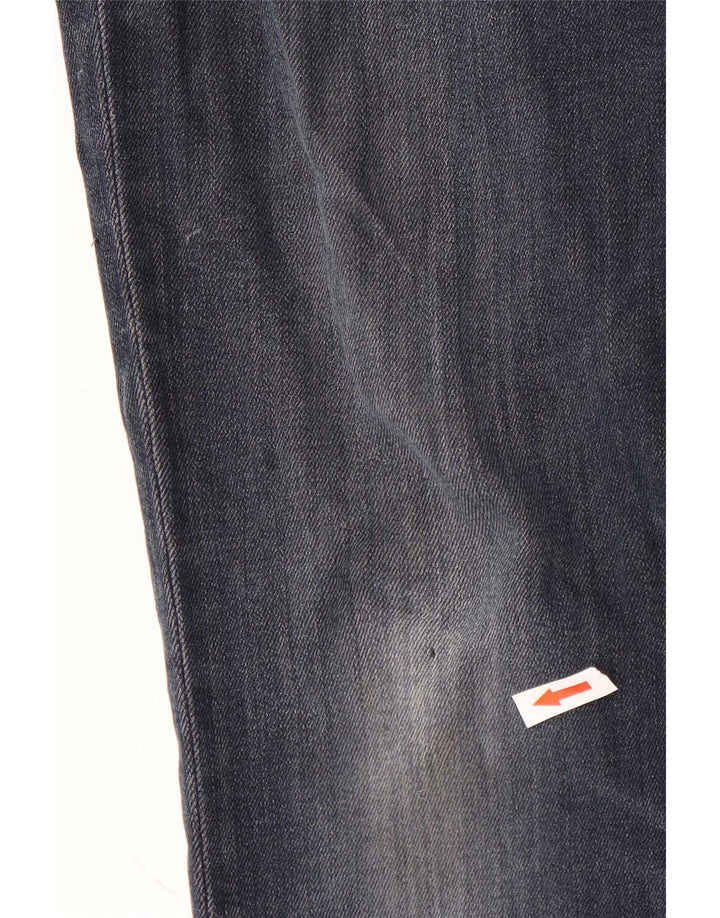 Damskie jeansy Levi's 512 Tapered W30 L30 Granatowa bawełna