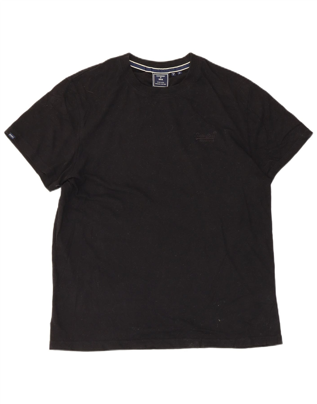 T-shirt męski Superdry XL, czarny, bawełniany