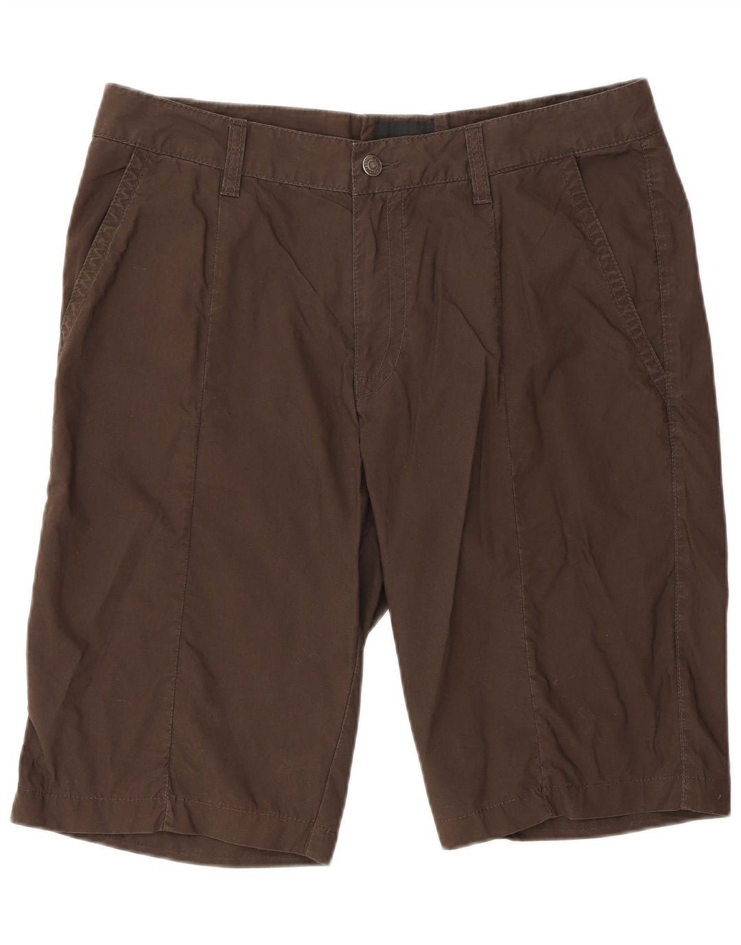 Męskie spodenki Chino Calvin Klein W36, duże, brązowe, bawełniane