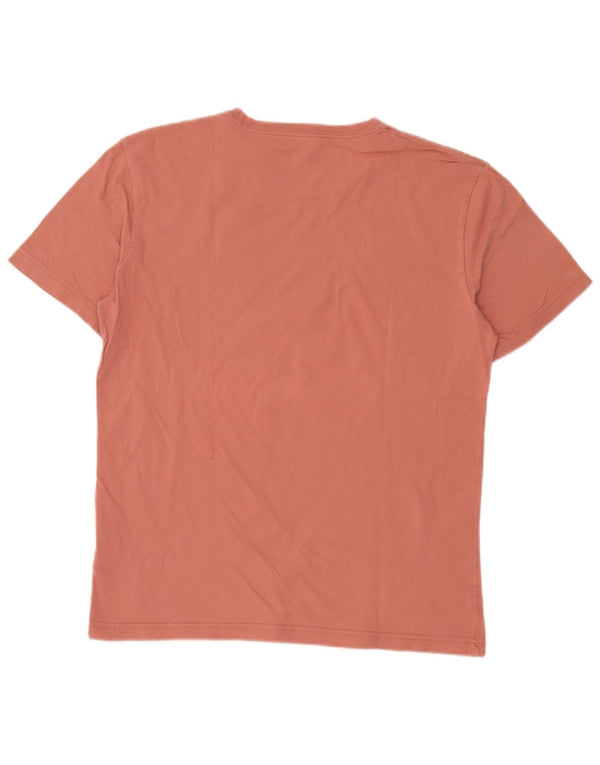 Męska koszulka z grafiką Levi's Top, średnia, różowa bawełna