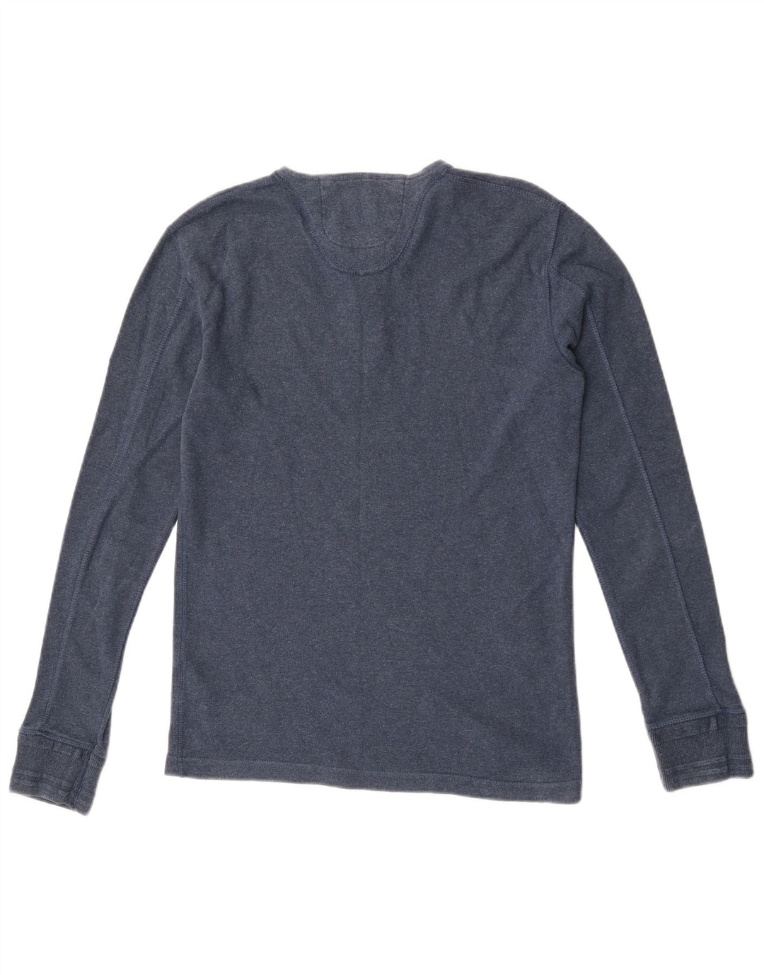 Męski top Superdry z długim rękawem, średnioniebieski, bawełniany