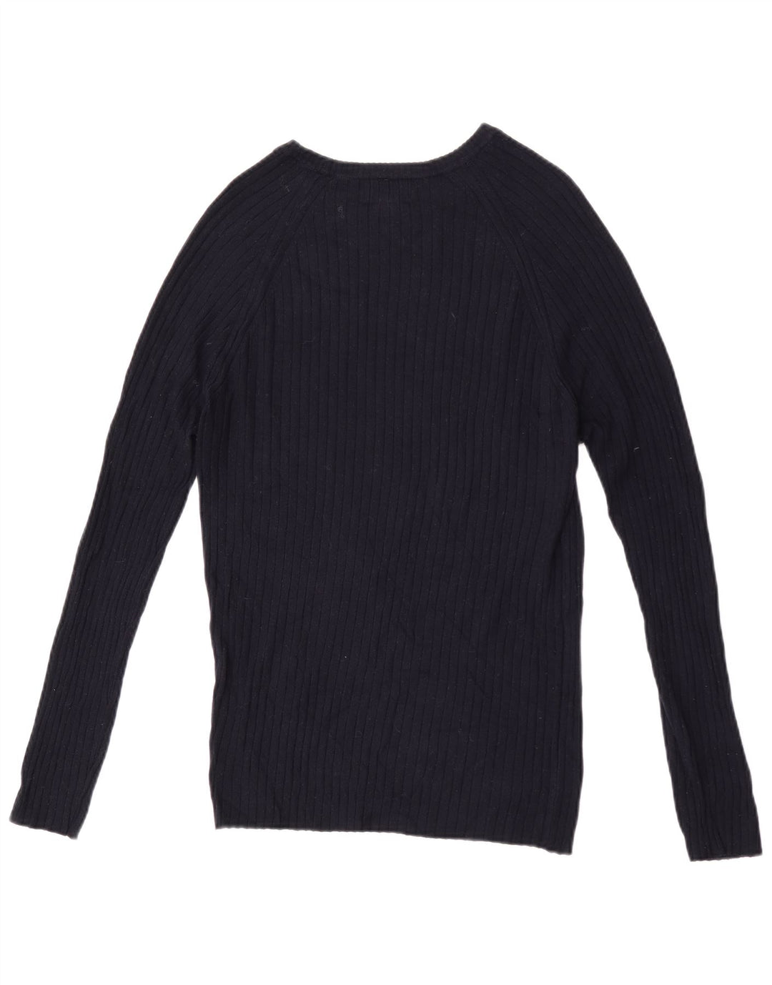 Męski sweter z dekoltem w łódkę Zara, mały, granatowy