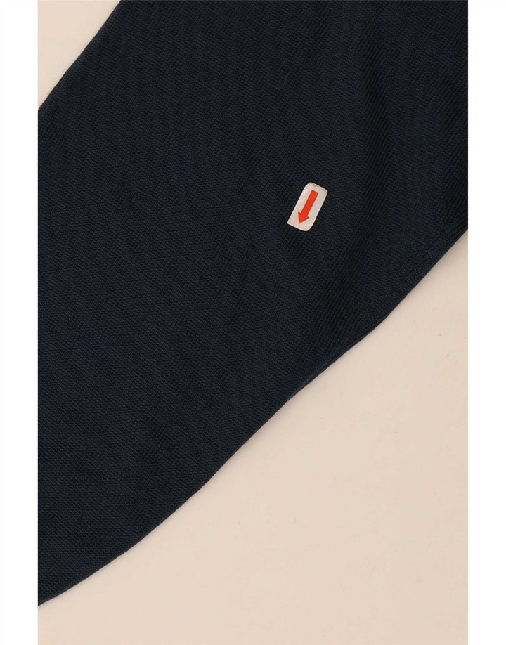 Vintage męski sweter z okrągłym dekoltem IT 52, duży szary blok kolorów