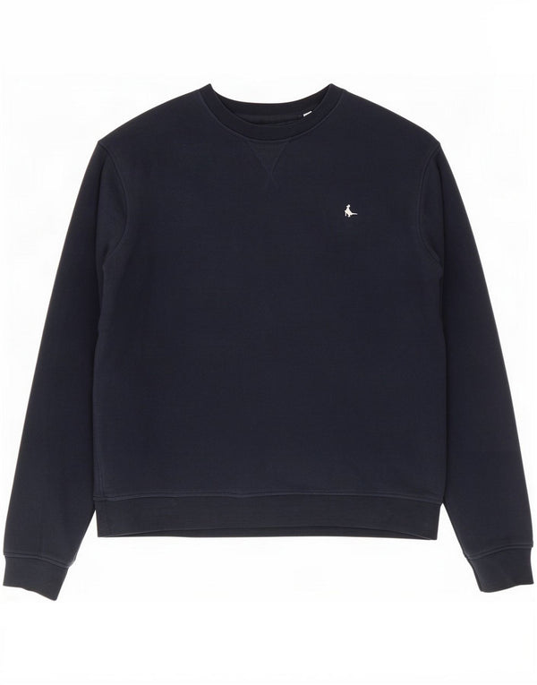 Jack Wills Mens Sweatshirt Jumper Large Navy Blue