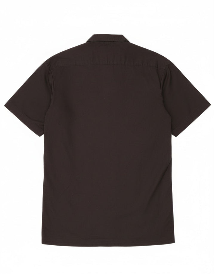 Męska koszula z krótkim rękawem Dickies XS, czarny poliester