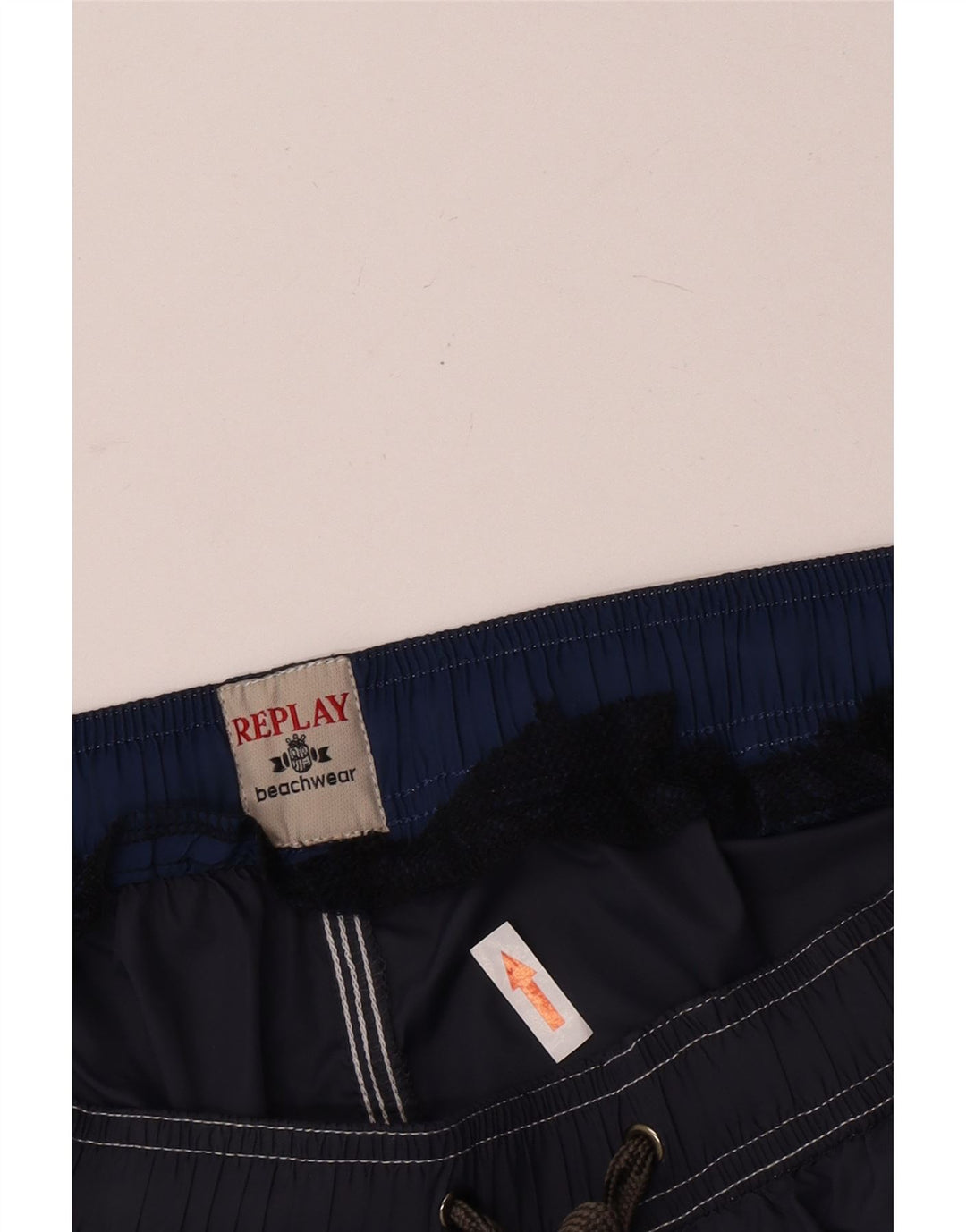 Chłopięce spodenki kąpielowe Replay 11-12 lat, duże, granatowe, poliamidowe