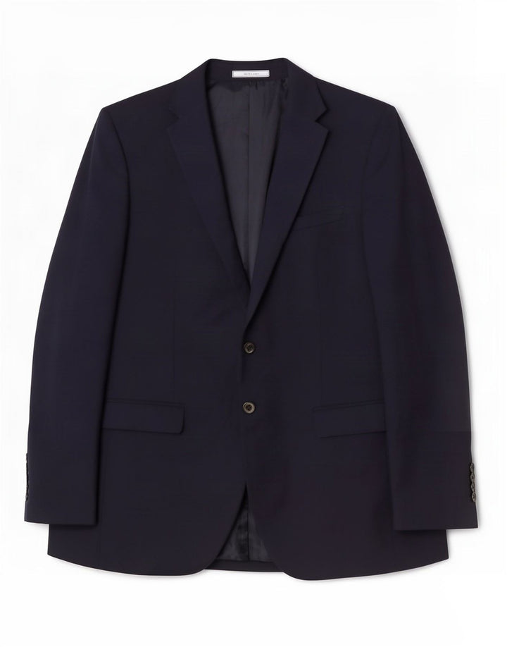 Marks & Spencer Męska marynarka zapinana na 2 guziki, UK 44 XL, granatowa, poliester