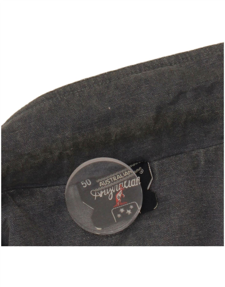 Męska kurtka wojskowa AUSTRALIAN L'ALPINA IT 50, duża, granatowa, bawełniana