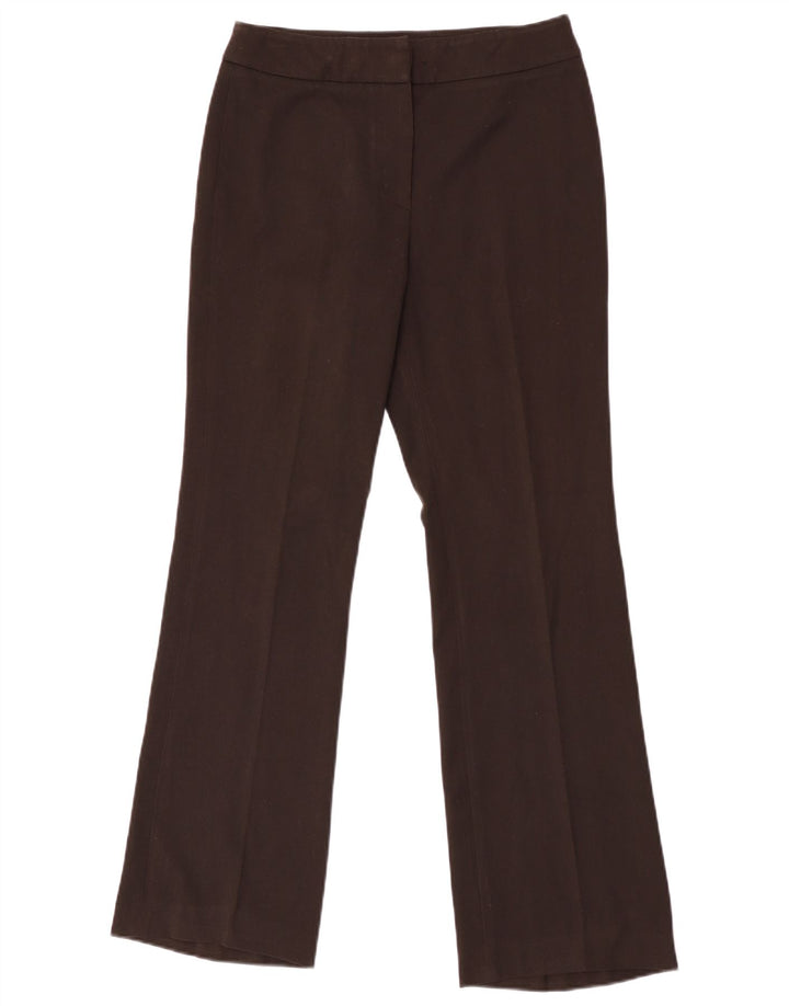 Spodnie damskie Max Mara Weekend Bootcut UK 8 Small W27 L30 Brązowe