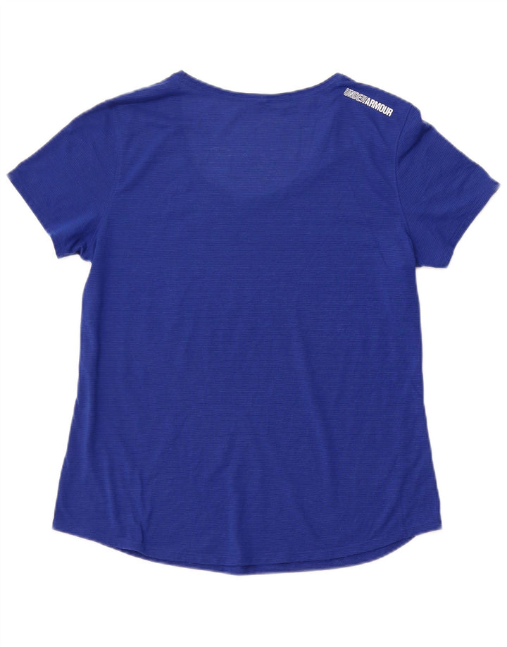Damska koszulka t-shirtowa UNDER ARMOUR UK 12, kolor średni niebieski