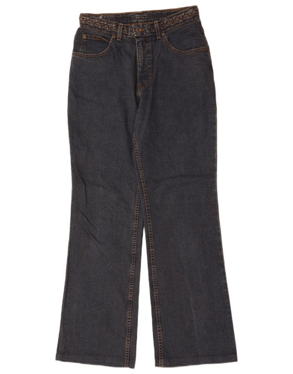 Marks & Spencer Damskie jeansy Bootcut UK 10 Small W28 L30 Granatowe