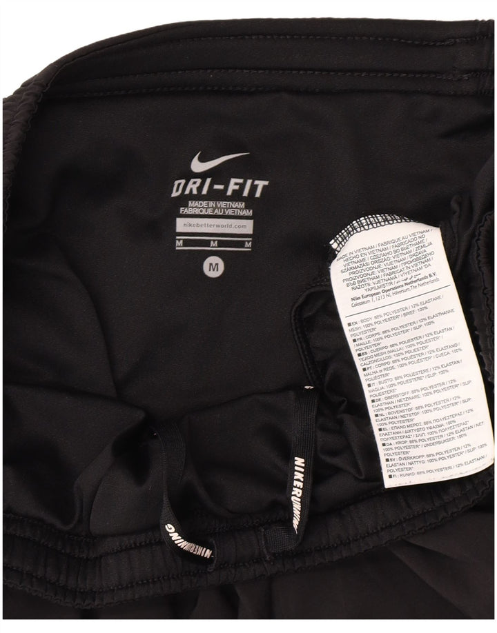 Męskie spodenki sportowe Nike, średnie, czarne, poliestrowe, sportowe