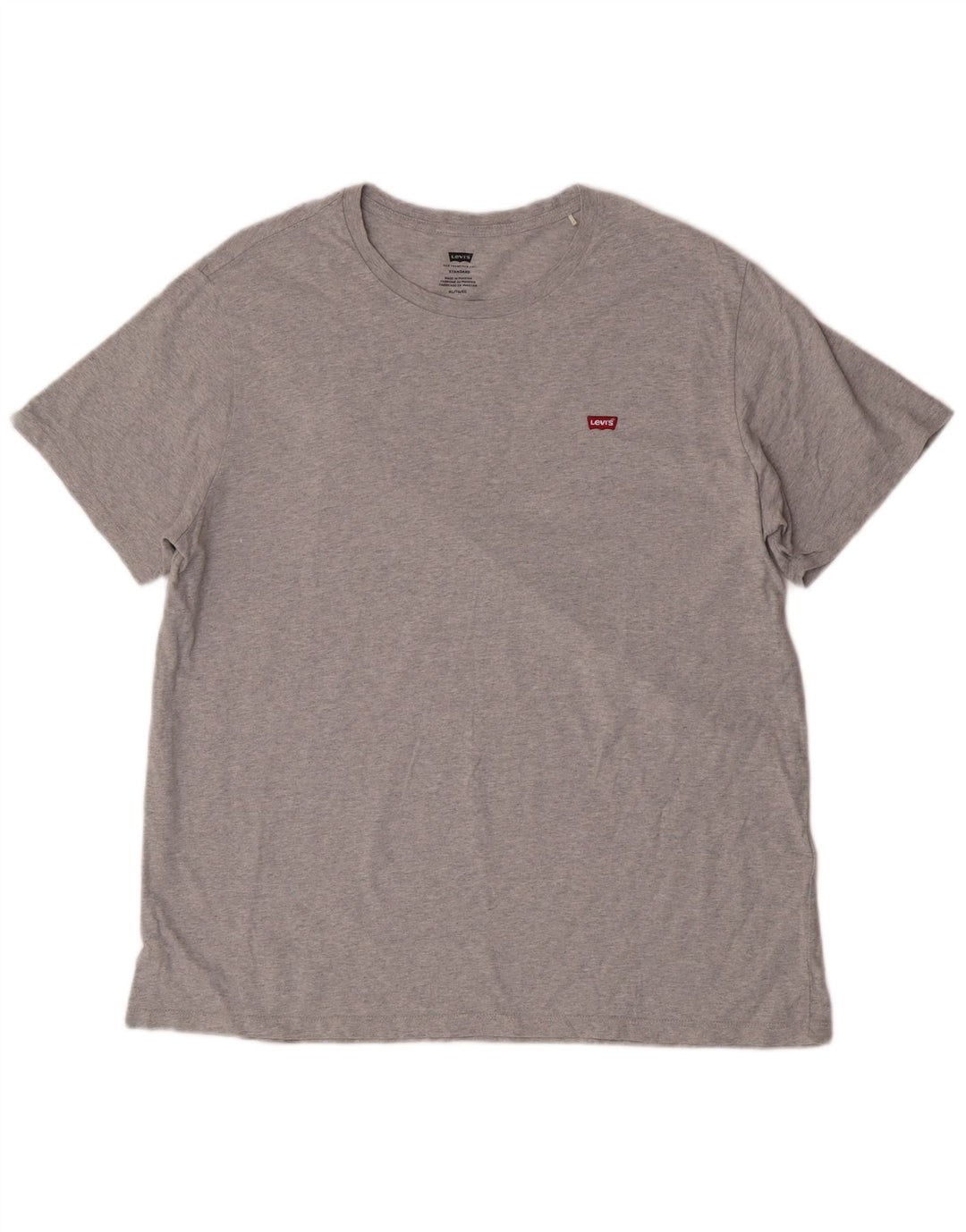 T-shirt męski Levi's o standardowym kroju, XL, szary, bawełniany