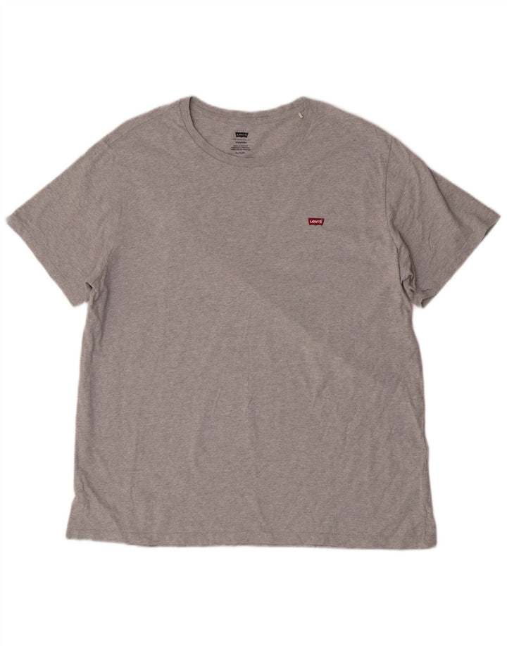 T-shirt męski Levi's o standardowym kroju, XL, szary, bawełniany