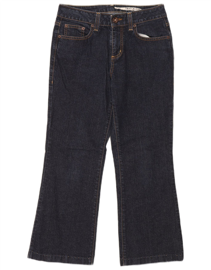 Dżinsy damskie DKNY US 6 Medium W28 L25 Granatowa bawełna