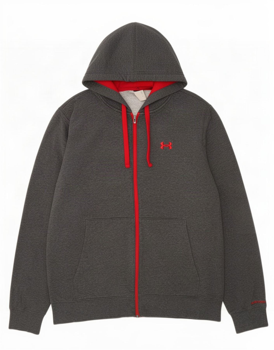 Męski sweter z kapturem i zamkiem Under Armour XL, szary