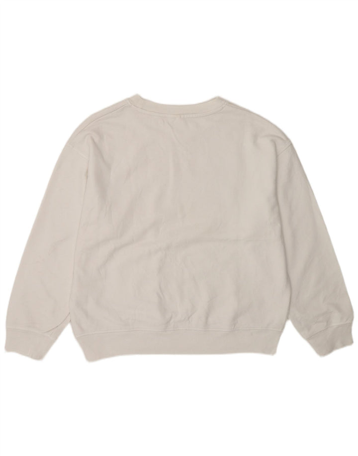 Damska bluza Levi's z grafiką oversize, UK 14, średnia biała bawełna