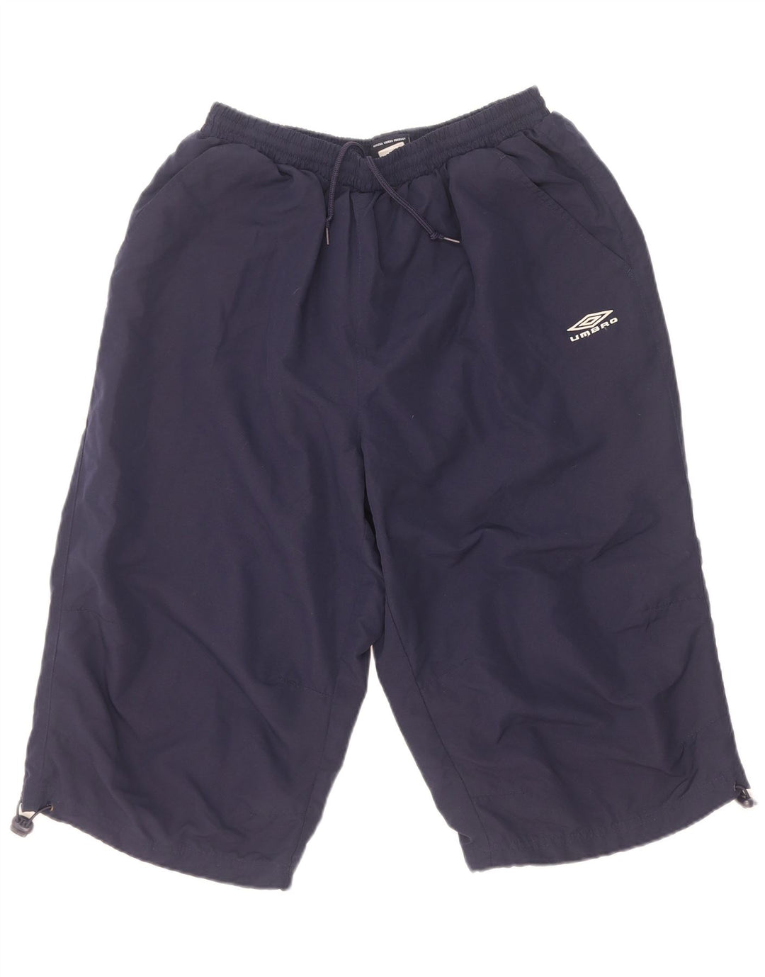 Męskie bermudy sportowe Umbro XL granatowe, poliestrowe