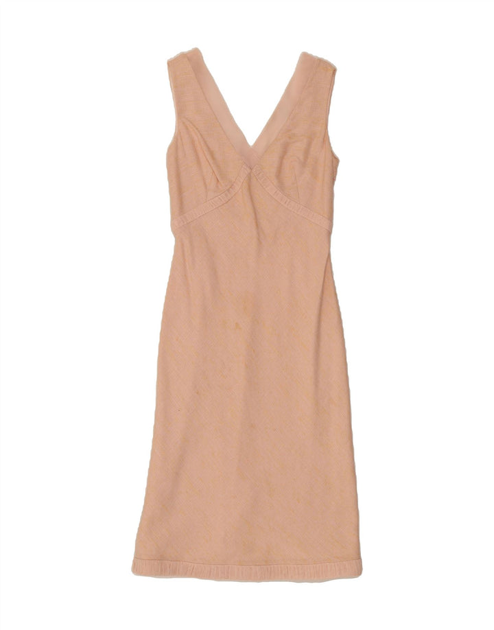 FENN WRIGHT MANSON Womens 1 Button 2 Piece Set UK 10 Small Pink Viscose Vintage Fenn Wright Manson and Second-Hand Fenn Wright Manson from Messina Hembry 