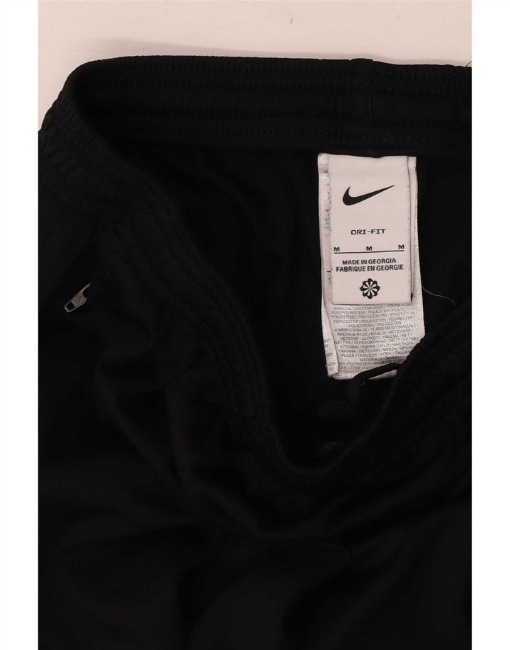 Męskie spodnie dresowe Nike Dri Fit, średni czarny poliester
