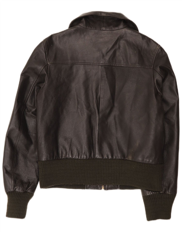 Conbipel Męska kurtka skórzana IT 50 duża czarna