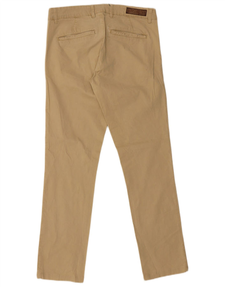 Męskie spodnie chino Zara EU 40 Medium W34 L32 Beżowe