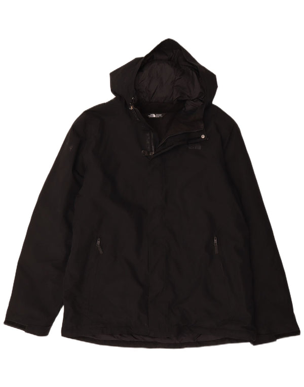 Męska kurtka wiatrówka z kapturem The North Face UK 42 XL, czarny poliester