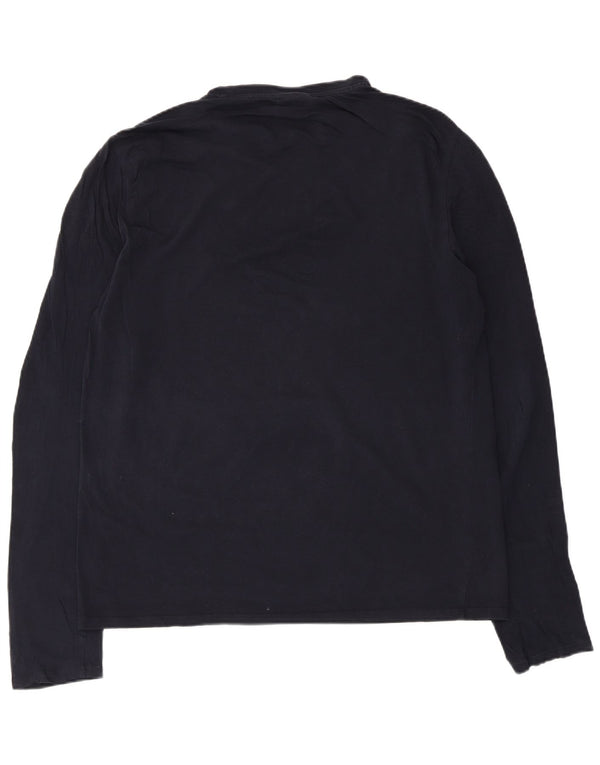 Męski top z długim rękawem Armani 2XL granatowy