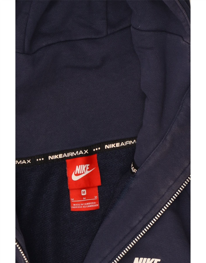 Męski sweter z kapturem i zamkiem błyskawicznym Nike, średni granat
