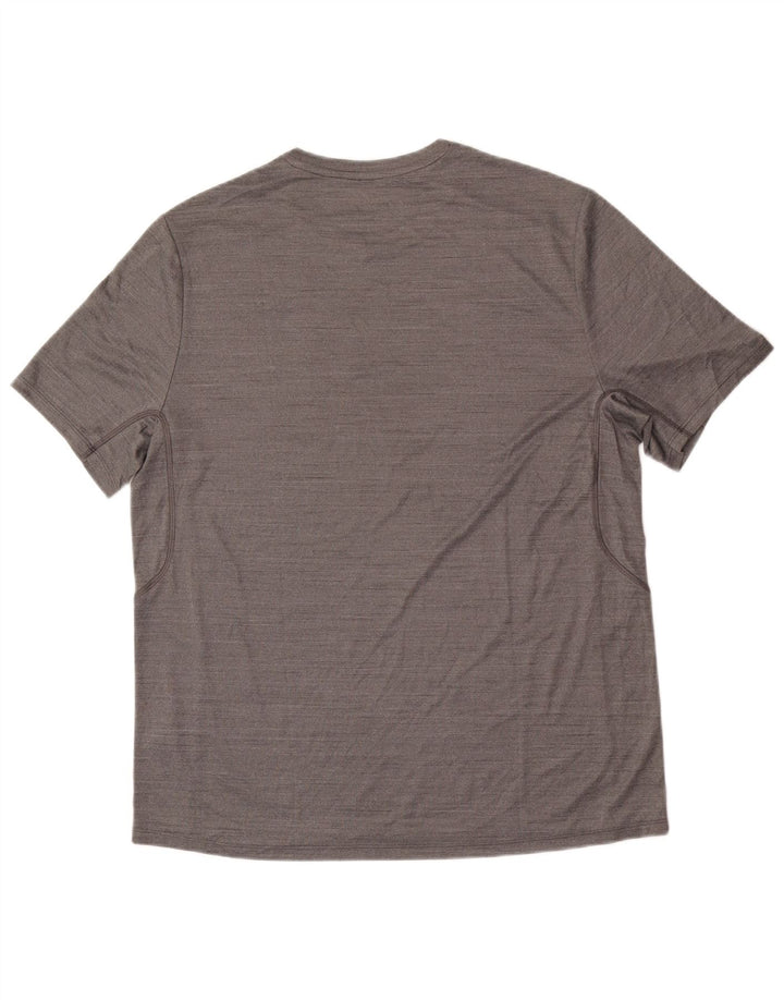 T-shirt męski Reebok, duży, szary, poliester