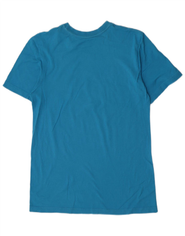 Męski T-shirt Nike o regularnym kroju z grafiką, mały, niebieski, bawełniany