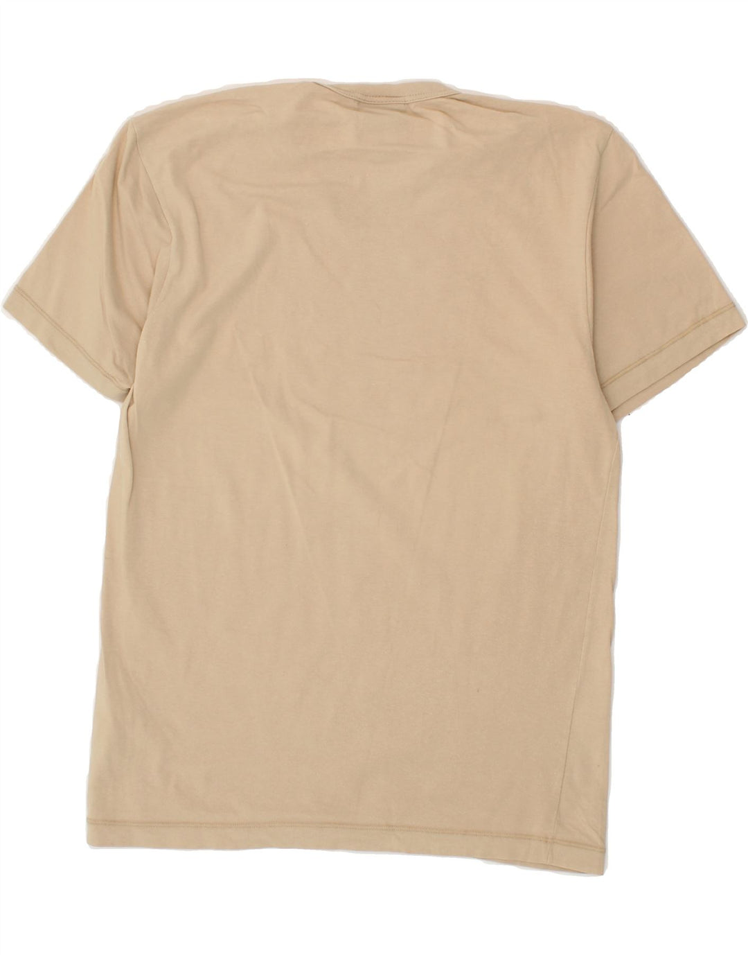 LEE Womens Graphic T-Shirt Top UK 12 Medium Beige Cotton Vintage Lee and Second-Hand Lee from Messina Hembry 